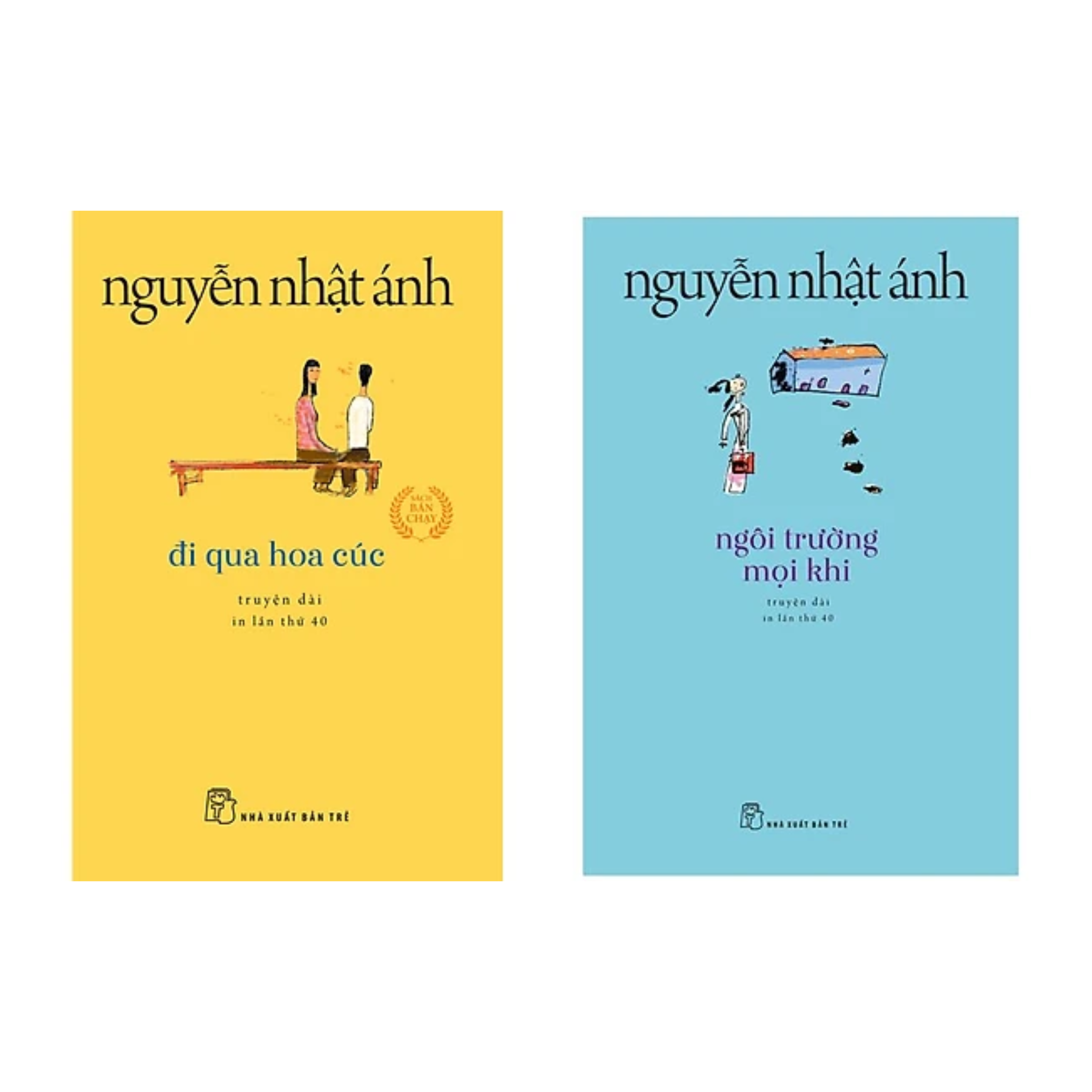 Combo 2 Cuốn Thiên Truyện Tiêu Biểu Của Nguyễn Nhật Ánh: Đi Qua Hoa Cúc + Ngôi Trường Mọi Khi