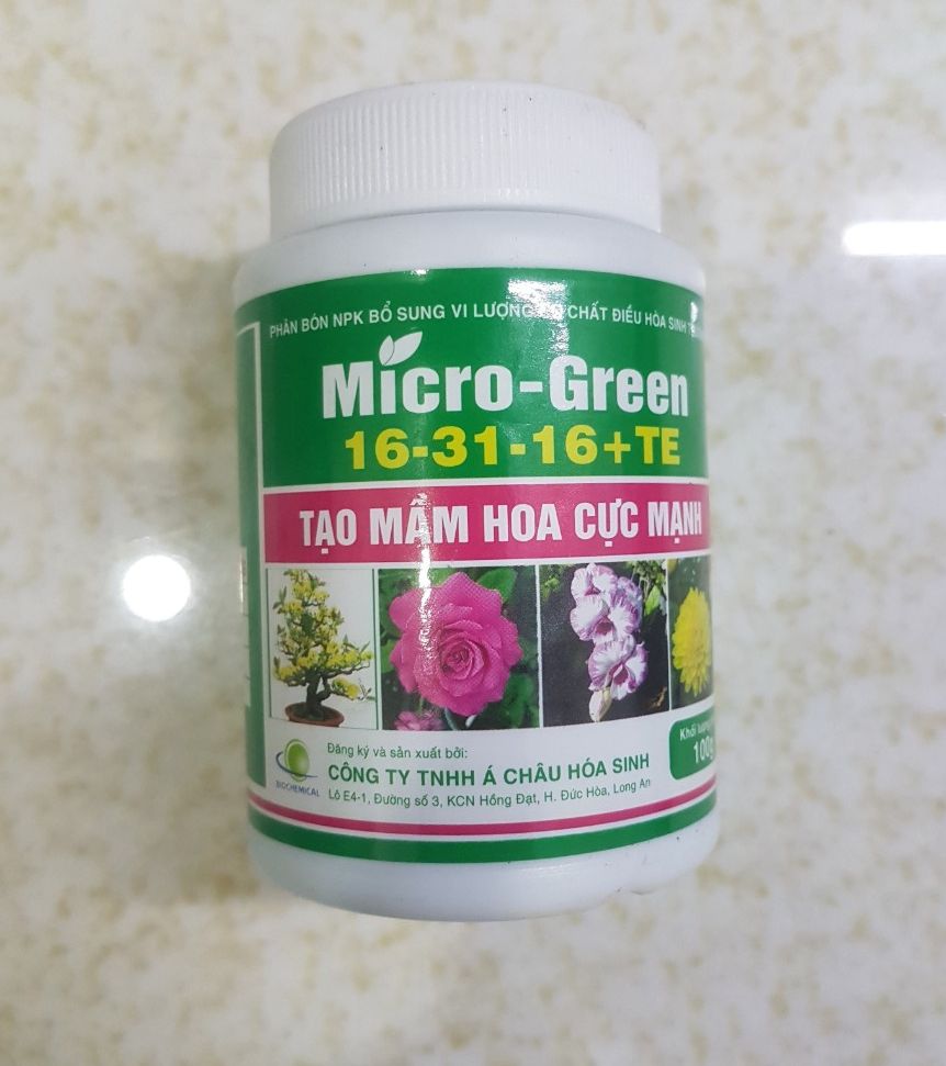 Phân Bón Kích Thích Ra Hoa Đồng Loạt Micro-Green 100gr