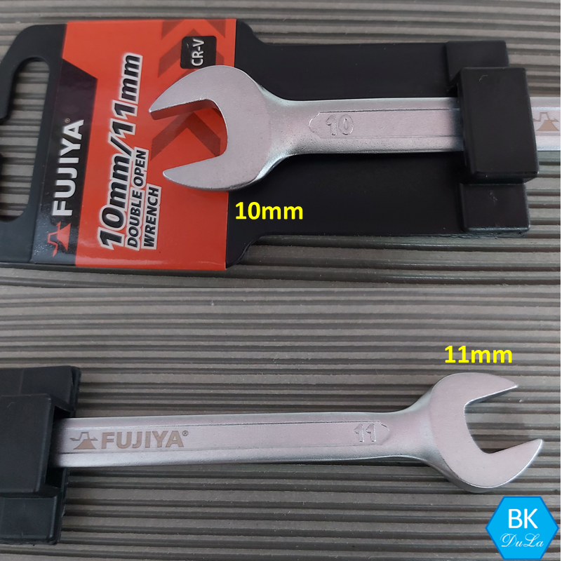 Cờ lê hai đầu miệng hở 10x11mm Fujiya Công nghệ Nhật Bản ADS-1011 Genuine Thép CR-V