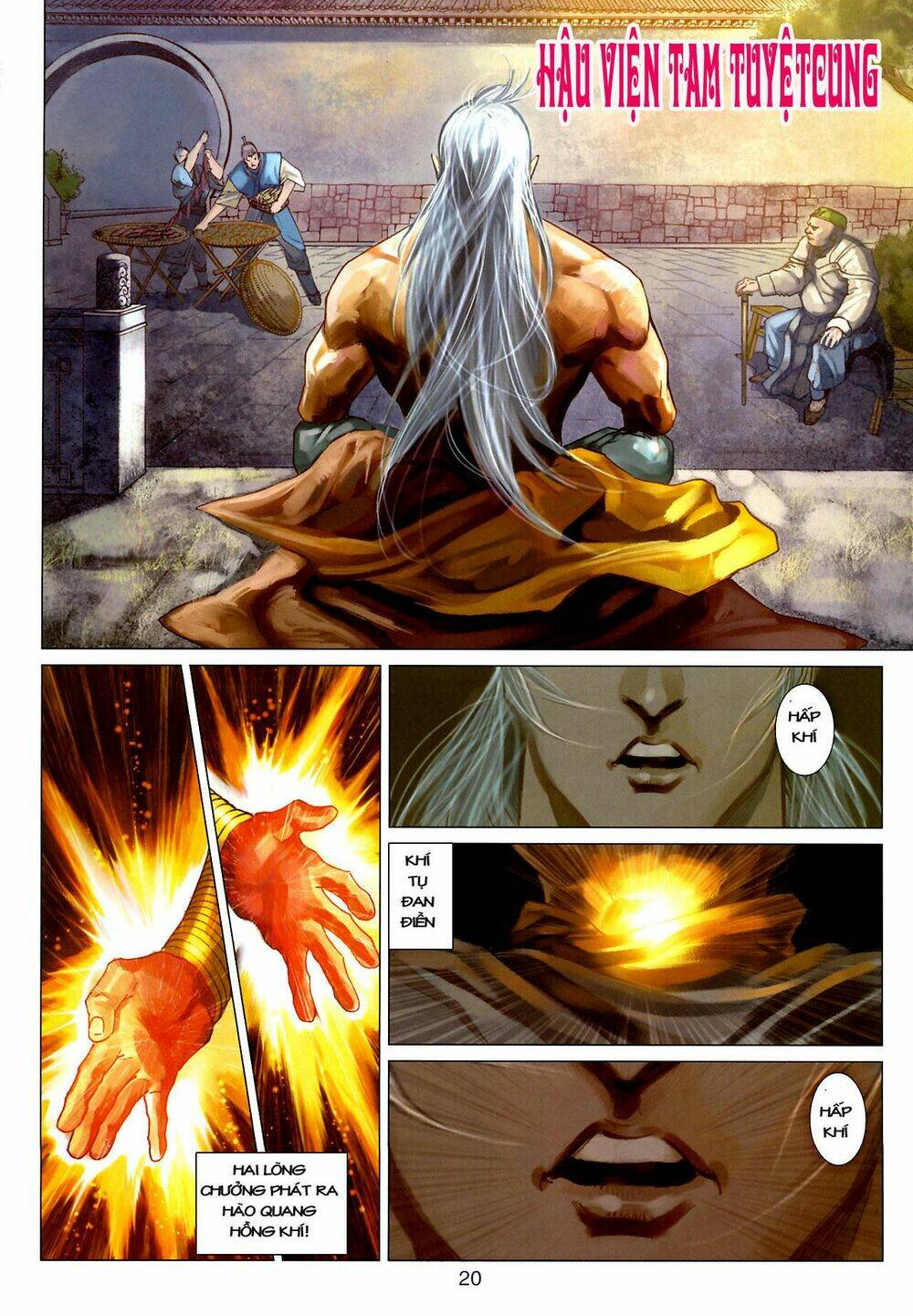 thần chưởng long kiếm phi chapter 18 21