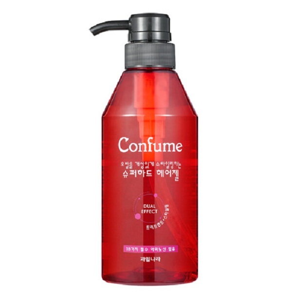 Gel vuốt tóc đặc siêu cứng (Hàn Quốc) Confume super hard hair gel 400ml