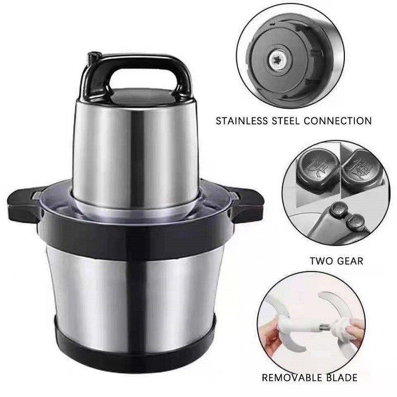 Máy Xay Đa Năng 6 lít Dessini Regina KING STYLE OR806 Inox Công Suất Lớn 1000W