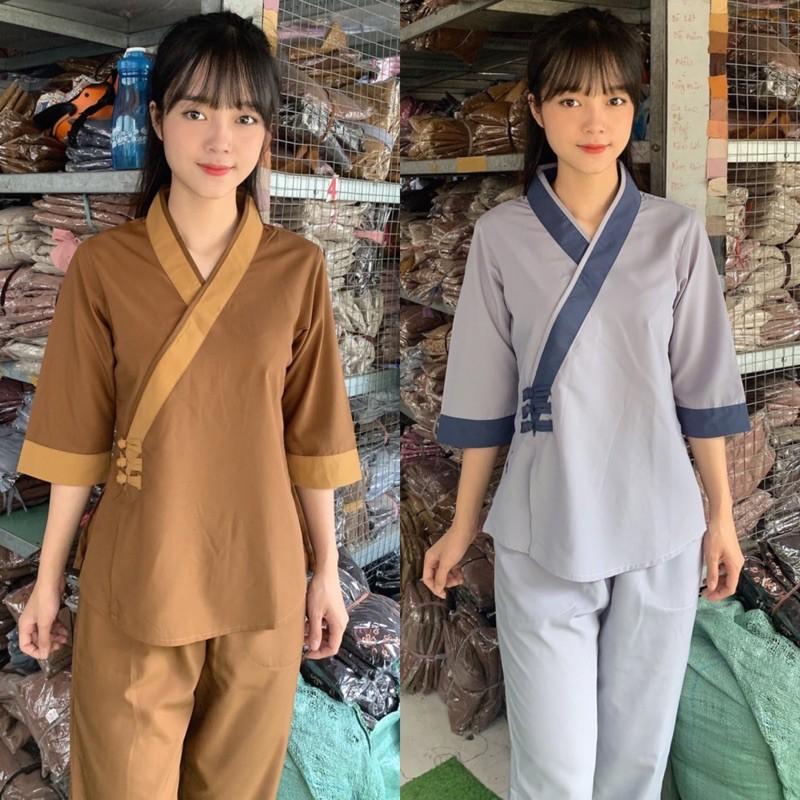 Đồ Lam Đi Chùa # Tim 3 Nút