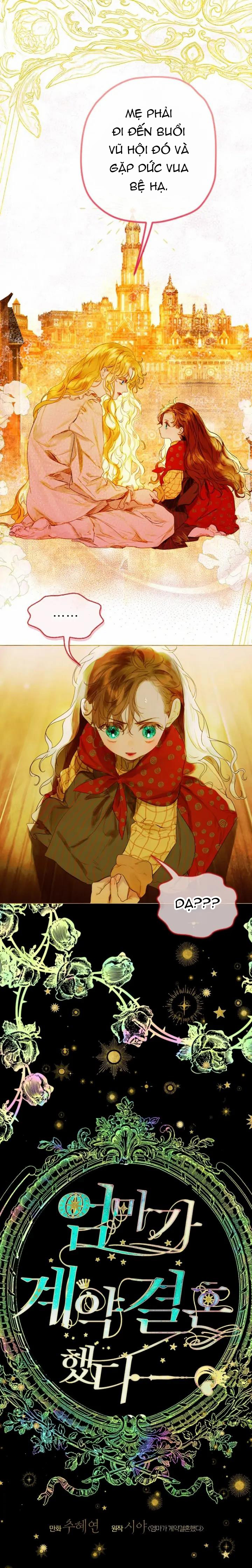 hợp đồng hôn nhân của mẹ chapter 3.1 2