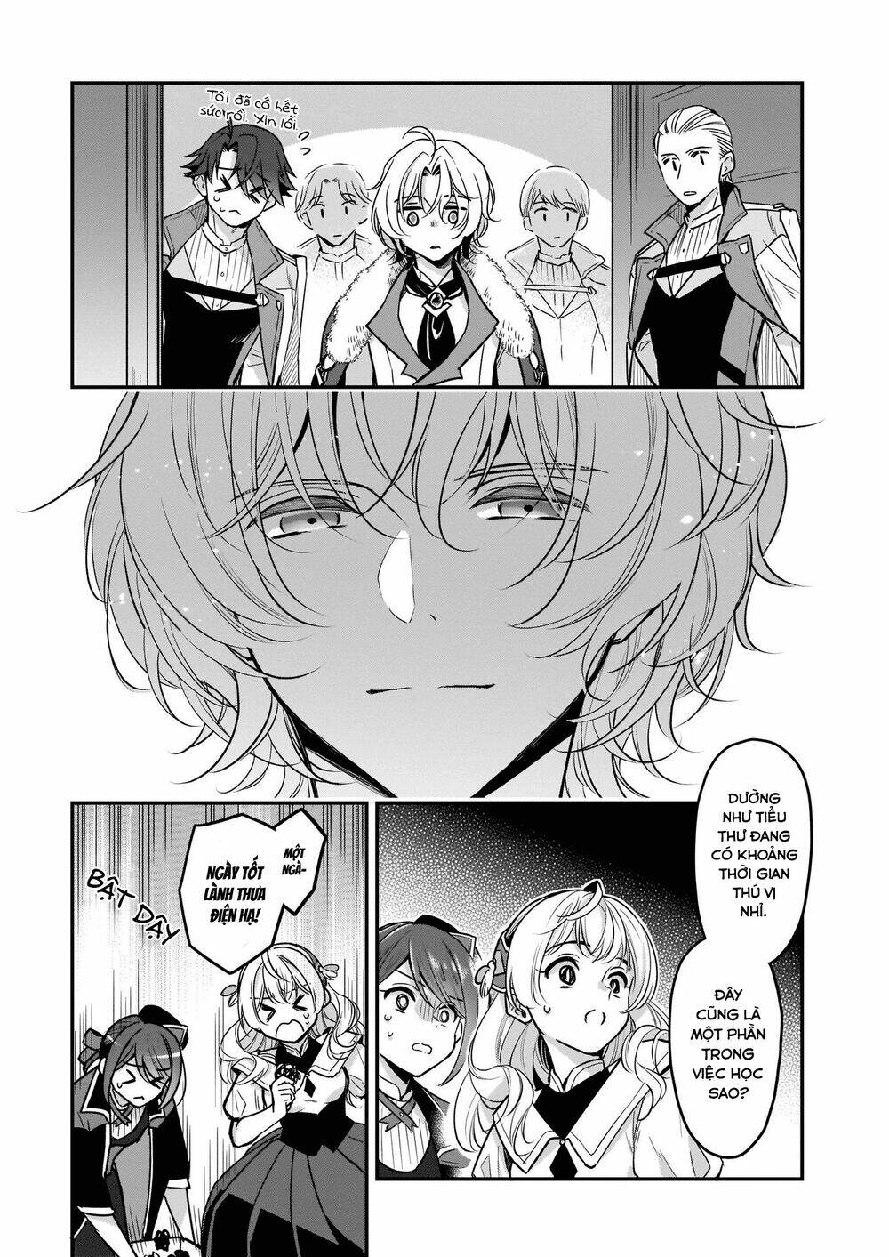 tôi là ứng cử viên cho vị trí hoàng tử phi nhưng tôi chắc kèo là tôi trúng rồi! chapter 10 27