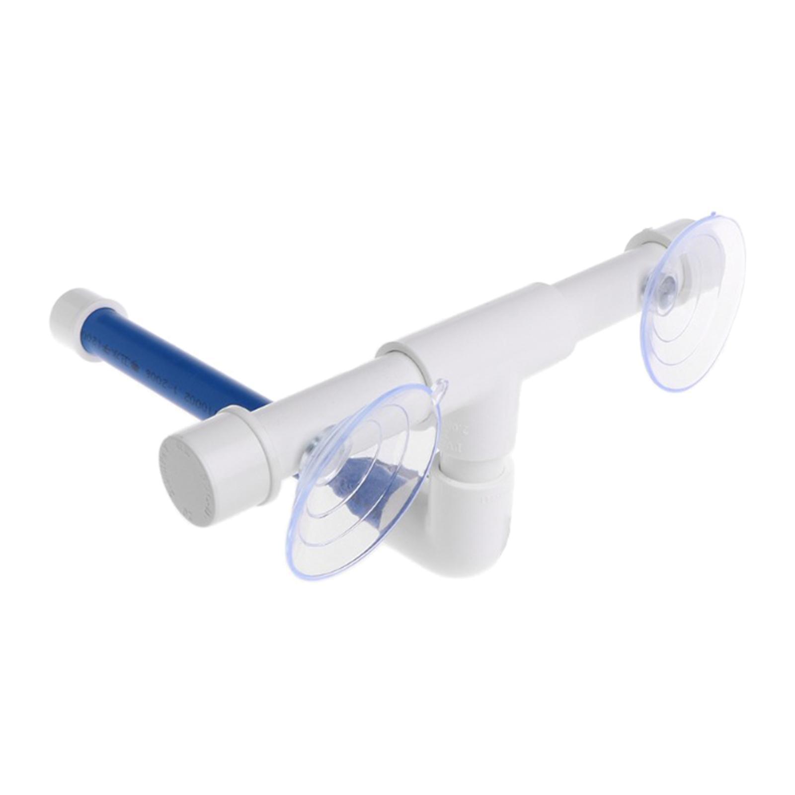 Bird Parrot Stand Perch Shower Holder Standing Toy Portable Suction Cup