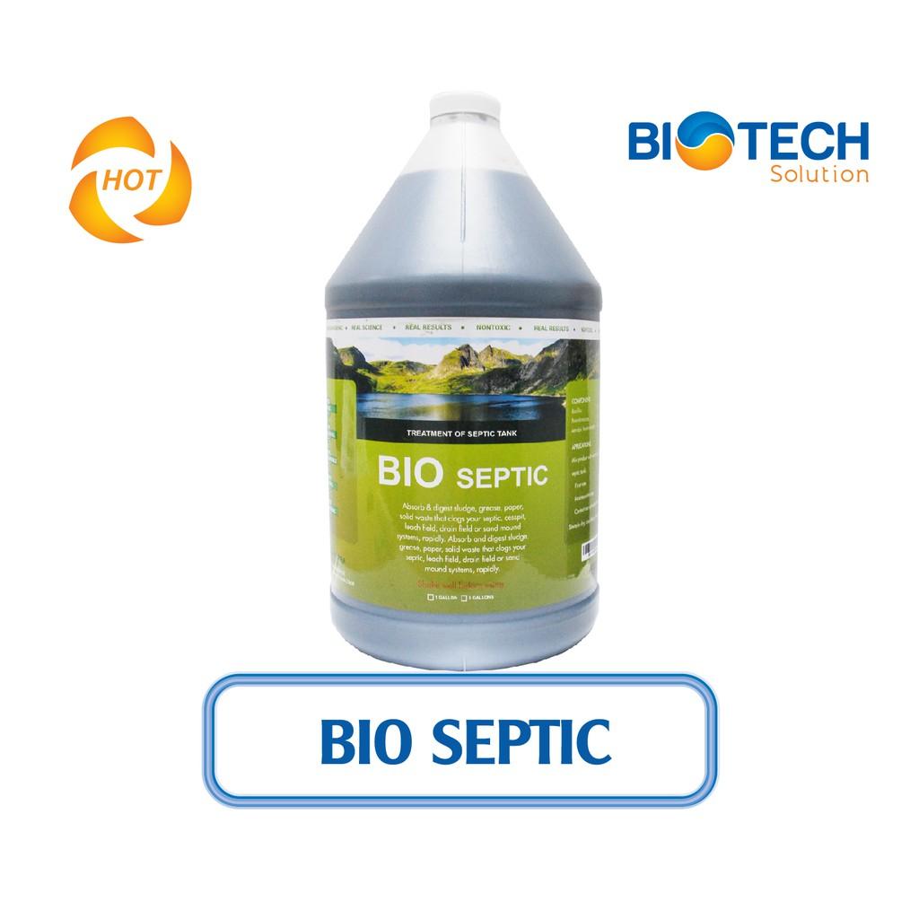 Hàng Mỹ - Vi Sinh Xử Lý Hầm Cầu, Bể Phốt, Tự Hoại - Bio Septic - Chai Gallon = 3,785 Lít