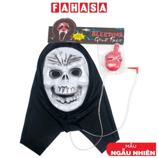 Mặt Nạ Halloween Bleeding Ghost Face PP 06-2023 (Mẫu Sản Phẩm Giao Ngẫu Nhiên)