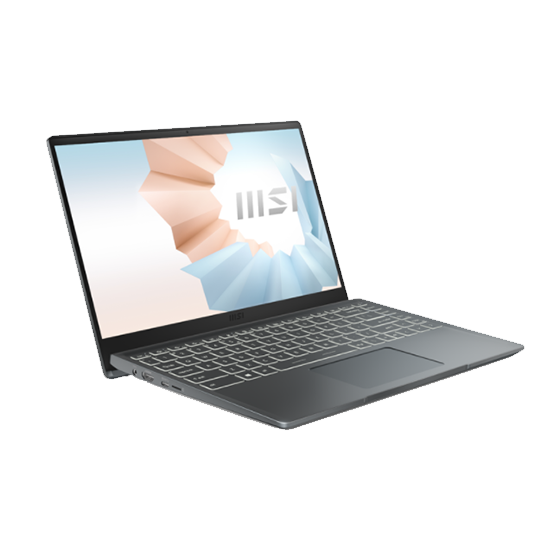 Laptop Msi Modern 14 B11MOU 618VN (Gray) | i7-1195G7 | 8GB DDR4 | SSD 512GB| Win10 - HÀNG CHÍNH HÃNG