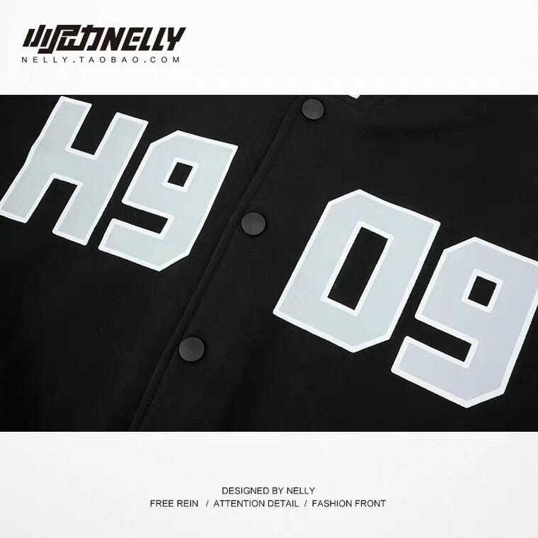 Áo khoác bomber dù unisex form rộng