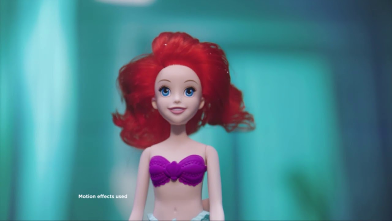 Búp bê tiên cá bơi trong nước Disney Princess Swimming Adventures Ariel (Mỹ)