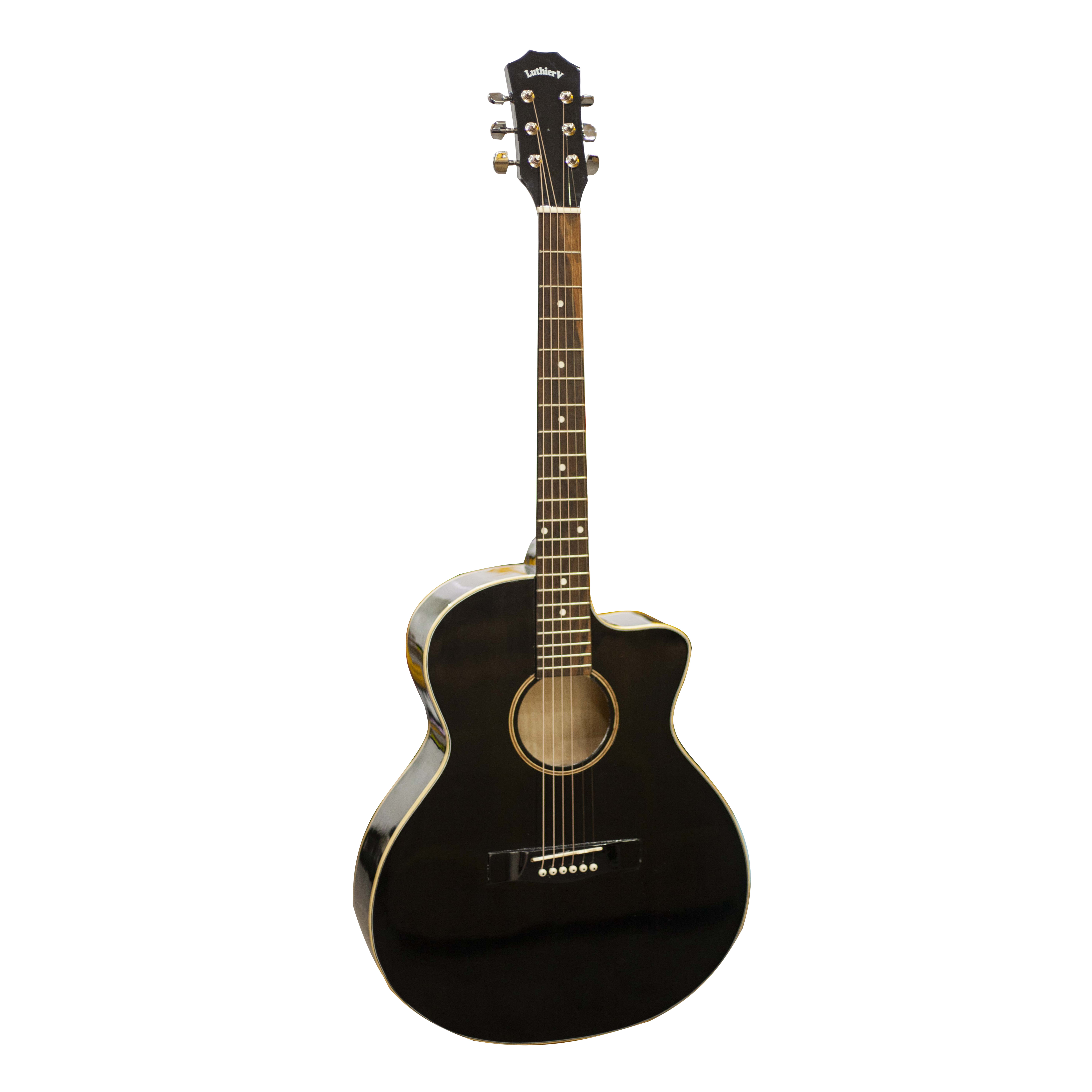 Đàn Guitar Handmade Acoustic Tập Chơi LVT-70 (solid top) -Action thấp dễ bấm