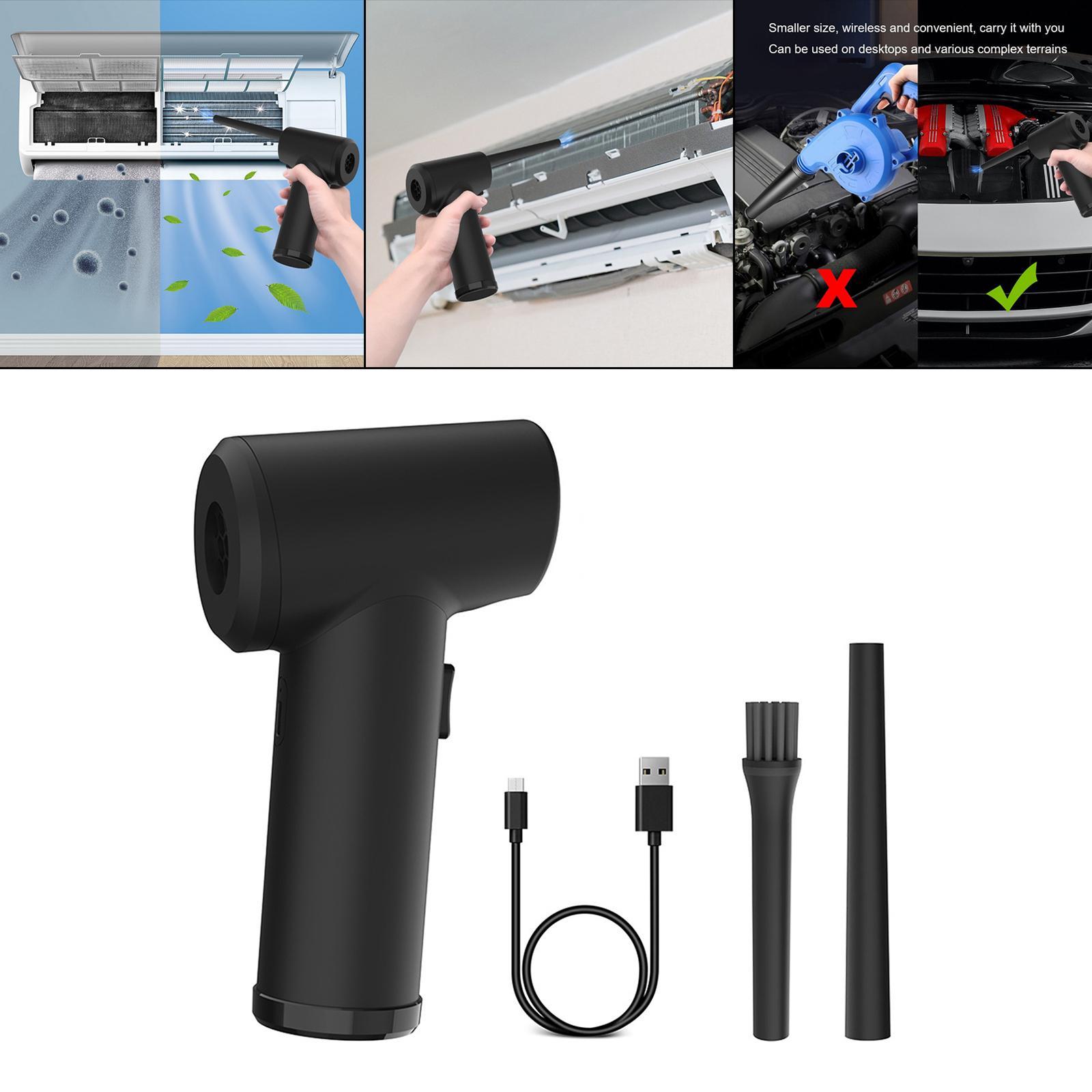 Wireless Air Duster Compressed Air Blower 6000mAh 5000 RPM for Mobile Phone