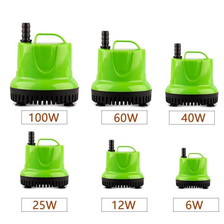 Máy Bơm Hút Đáy Bơm Chìm Bể Cá, Tiểu Cảnh 6w, 12w, 25w, 40w