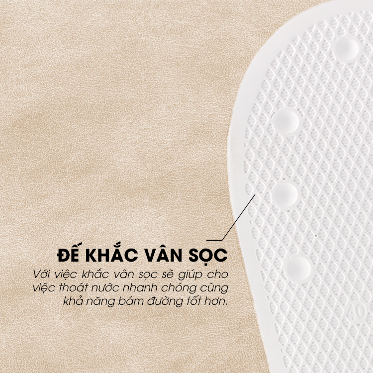 Tomoyo Dép Quai Ngang Da Microfiber Siêu Nhẹ TMD31504