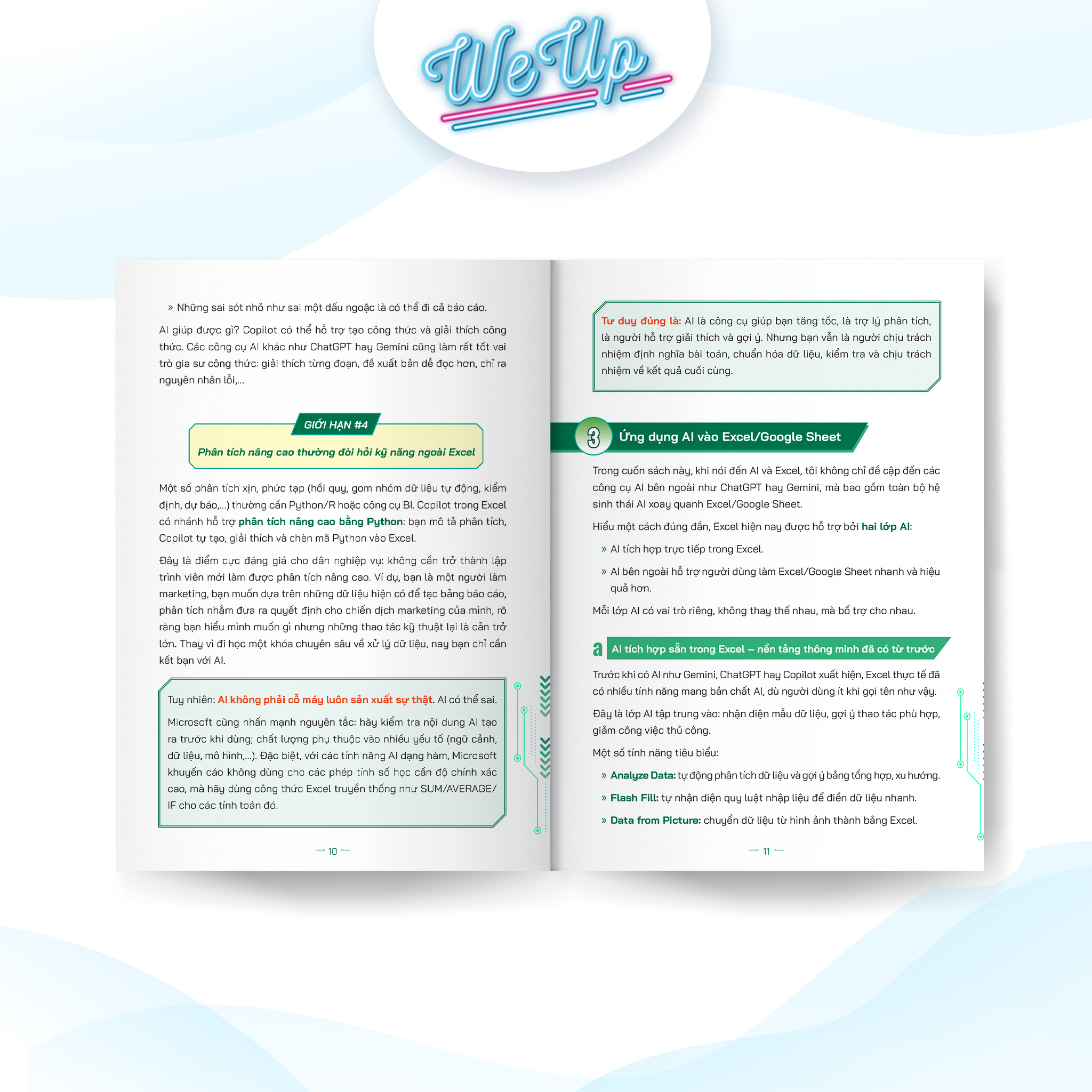 Sách Excel AI thực chiến X3 tốc độ - Nhàn hơn - Thông minh hơn