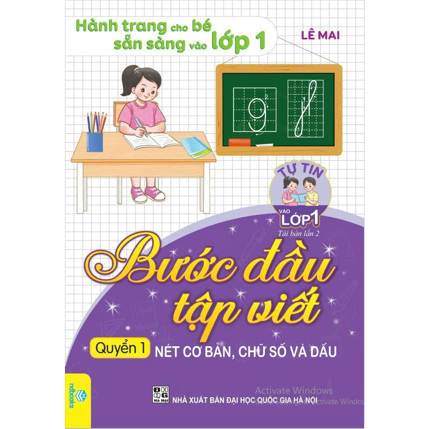 Combo 2 cuốn Bước đầu tập viết