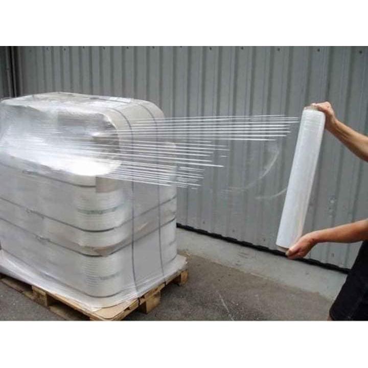 Màng cuốn pallet AVCO dai, dày dặn khổ 25cm X 1.5kg/cuộn