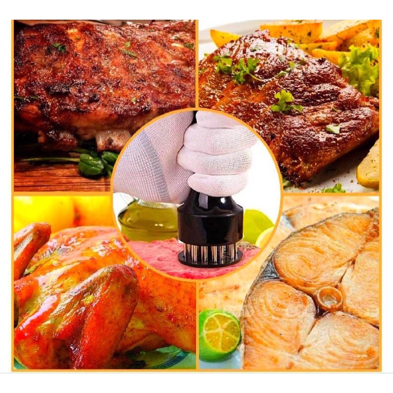 Dụng cụ đâm thịt ướp gia vị thông minh