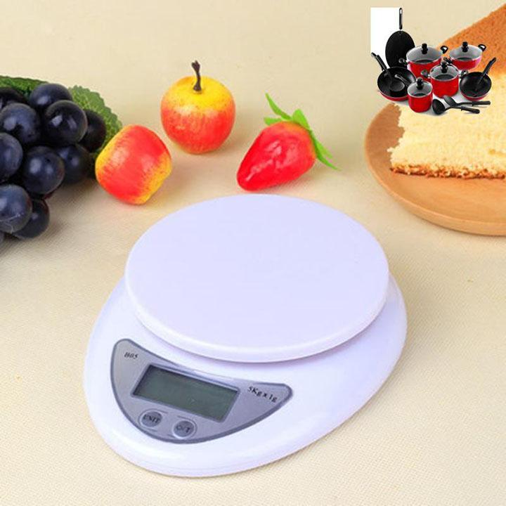 CÂN ĐIỆN TỬ CHUYÊN DỤNG CHO NHÀ BẾP MÀN HÌNH HIỂN THỊ LCD CHO KẾT QUẢ NHANH, CHÍNH XÁC TỪ 5KG/ 1G, DỄ DÀNG SỬ DỤNG ĐỂ LÀM BÁNH, CHIA KHẨU PHẦN ĂN DẶM CHO BÉ,...