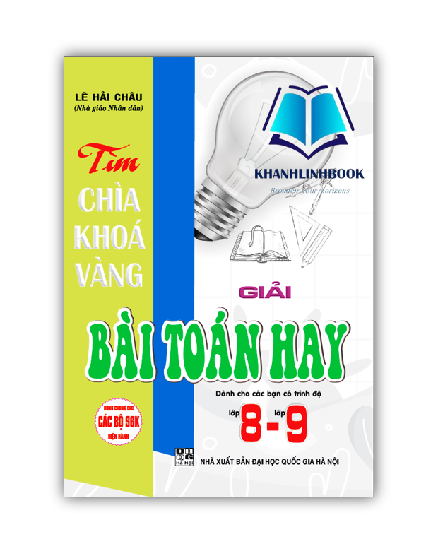 Sách - Tìm chìa khoá vàng giải bài toán hay 8 - 9