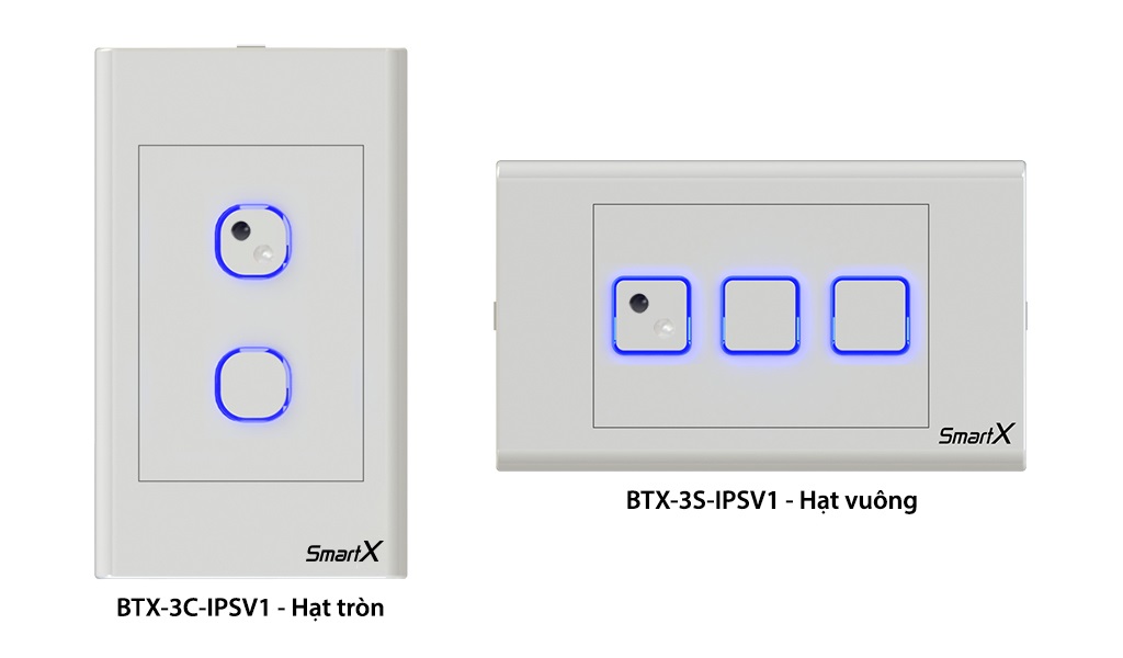 Công tắc vẫy tay bật đèn cảm biến tiệm cận hồng ngoại BTX-IPSV1 (hạt tròn/hạt vuông)