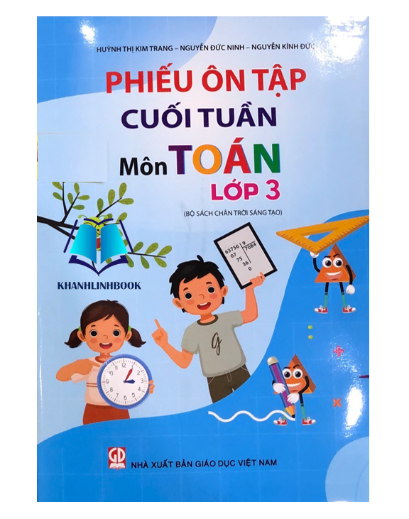 Sách - phiếu ôn tập cuối tuần môn toán lớp 3 ( chân trời sáng tạo )