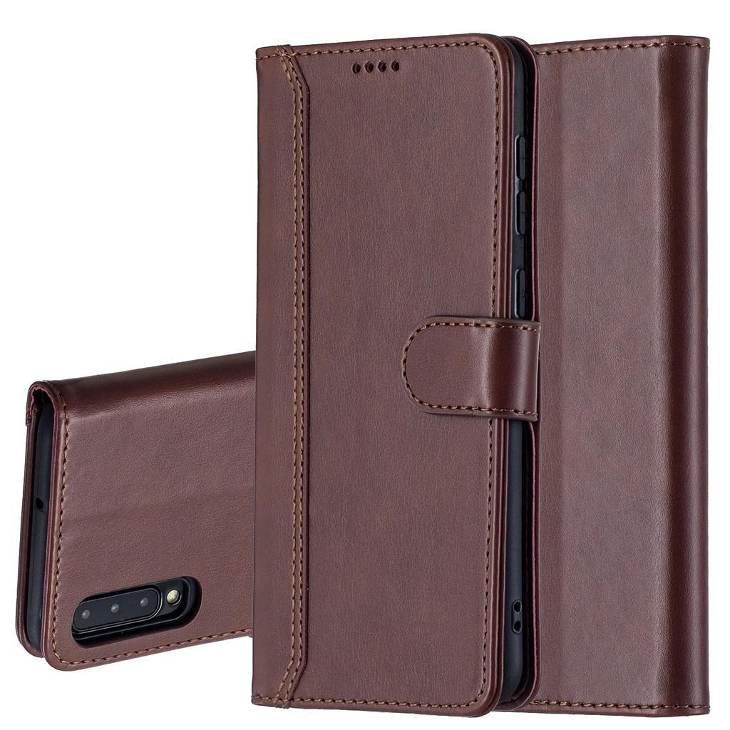 Ốp lưng điện thoại dạng ví da lật có ngăn đựng thẻ mềm cho Xiaomi POCO X3 NFC Redmi 9 9A Note 9 Pro Max Note 9S