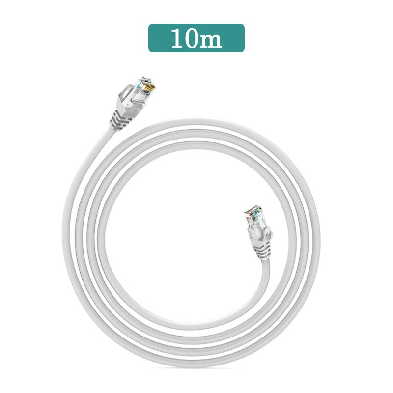 Cáp Mạng Bấm Sẵn Tròn Cat6A UTP STP  Dài 10/15/20/30m-Dây Cáp Mạng Lan Internet Xịn Tốt Cao Cấp , Siêu Bền Tốc Độ Cao