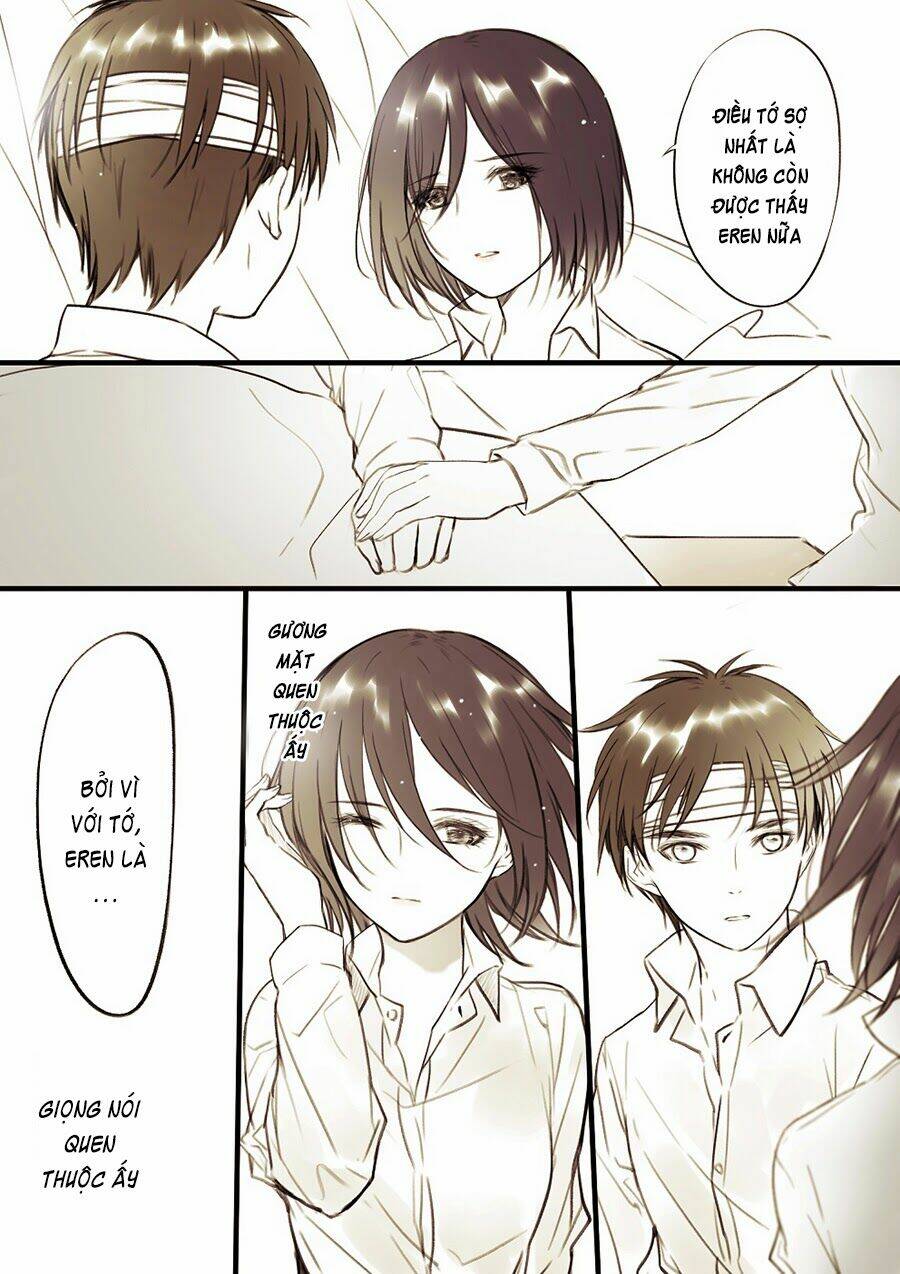 tấn công người khổng lồ - doujinshi eren x mikasa chapter 37 8