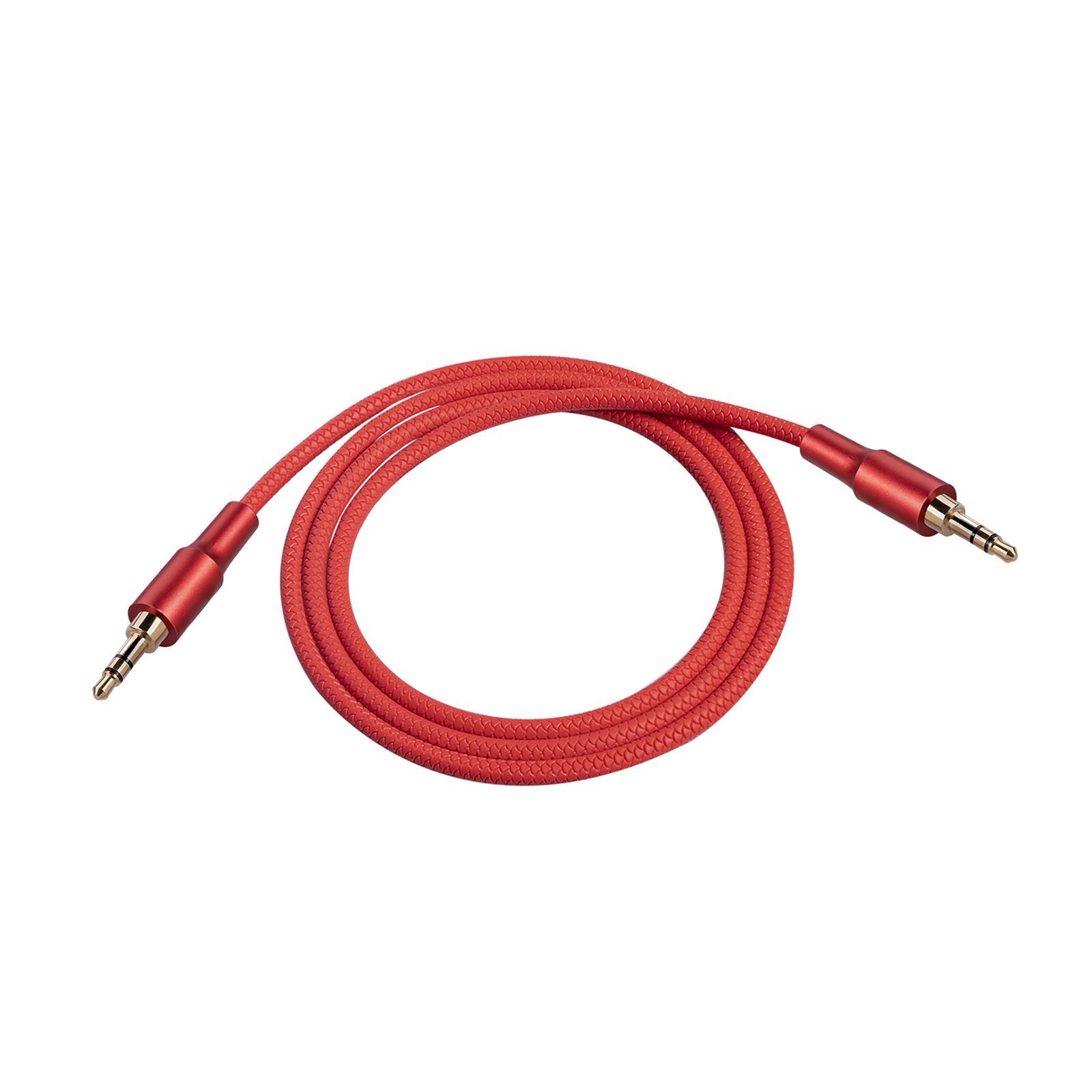 AUX Cable 3.5mm HiFi Male Speaker Line Auxiliary Cable for Computer Stereo Audio Cable