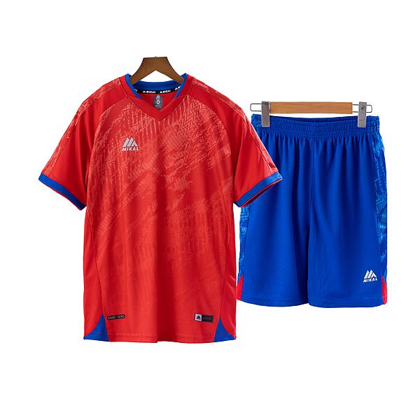 Quần áo bóng đá không logo MIKAL RAVID ( thun mè cao cấp )