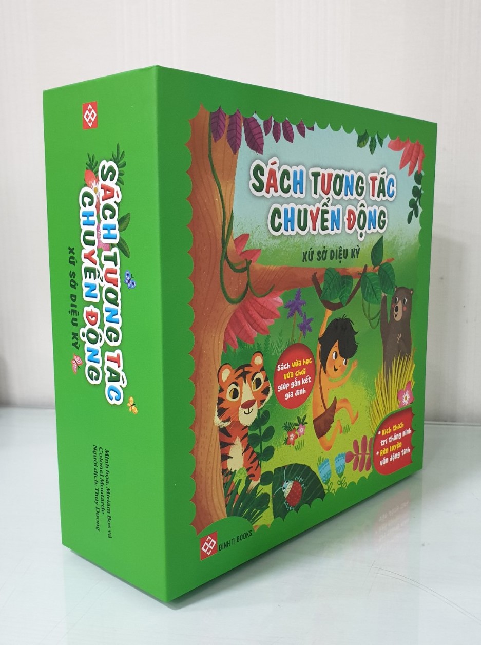 SÁCH TƯƠNG TÁC CHUYỂN ĐỘNG - XỨ SỞ DIỆU KỲ