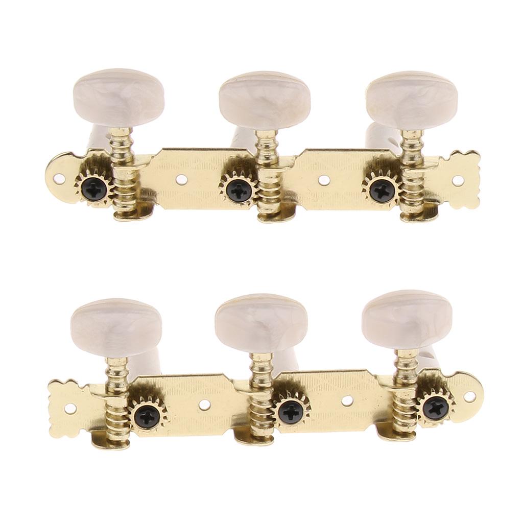 2pcs Guitar Tuning Pegs Key Machine Heads Tuner for Classical Guitar Accessory