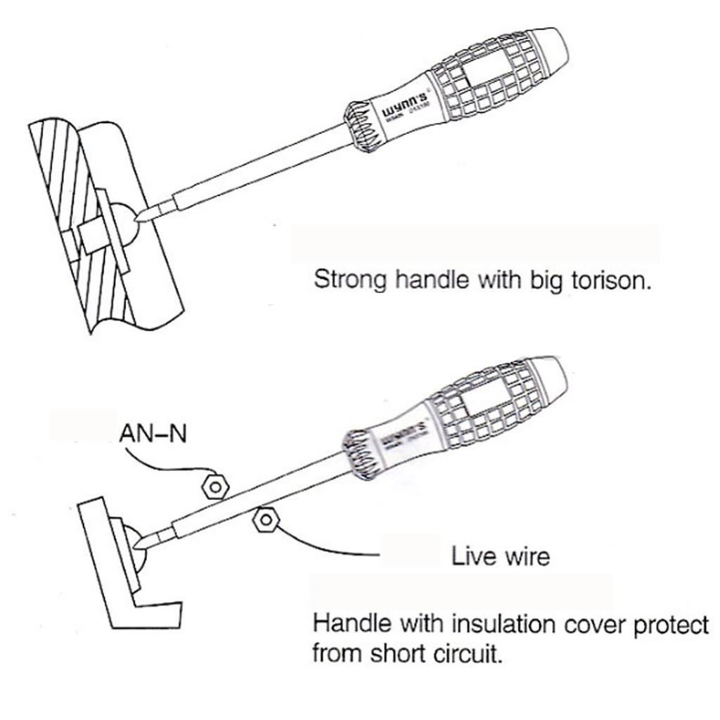 Bút thử điện 220V tiện dụng cho gia đình