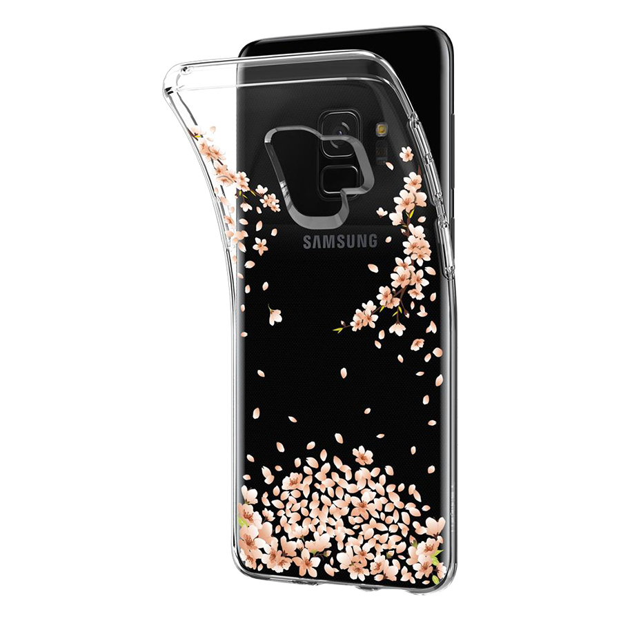 Ốp Lưng Samsung Galaxy S9 Liquid Crystal Blossom Spigen - Hàng Chính Hãng