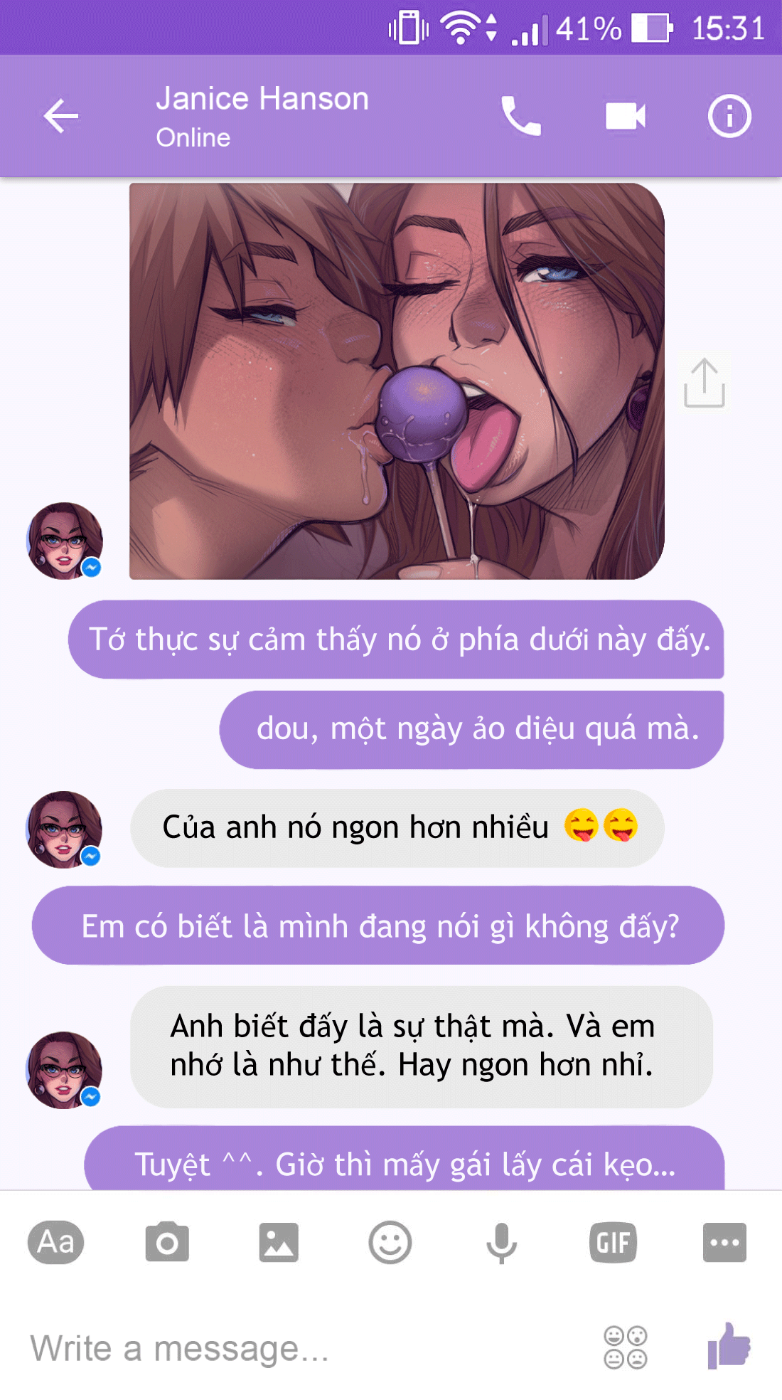 chat s.e.x cùng janice chapter 2 18