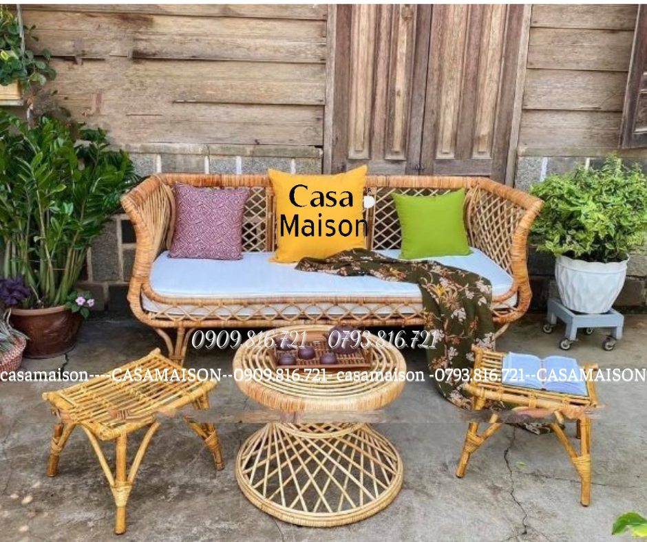 Ghế Sofa Mây Mang Phong Cách Venice Châu Âu-  Rattan Chair With The Western Style- CH0058.