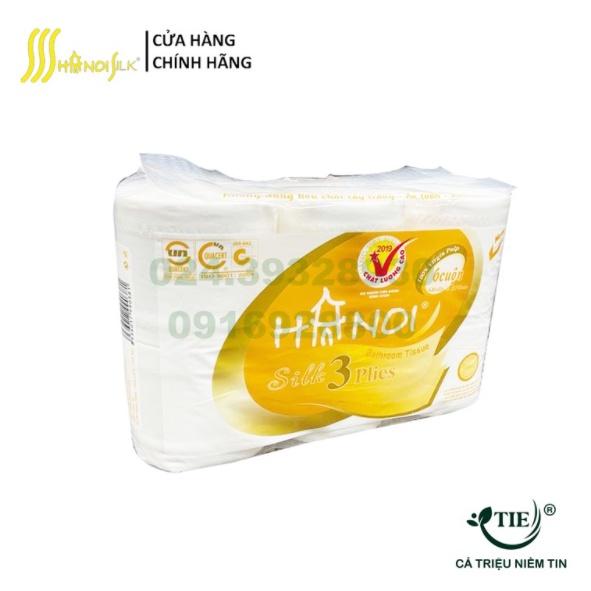 Giấy vệ sinh Hà Nội Silk 6 cuộn