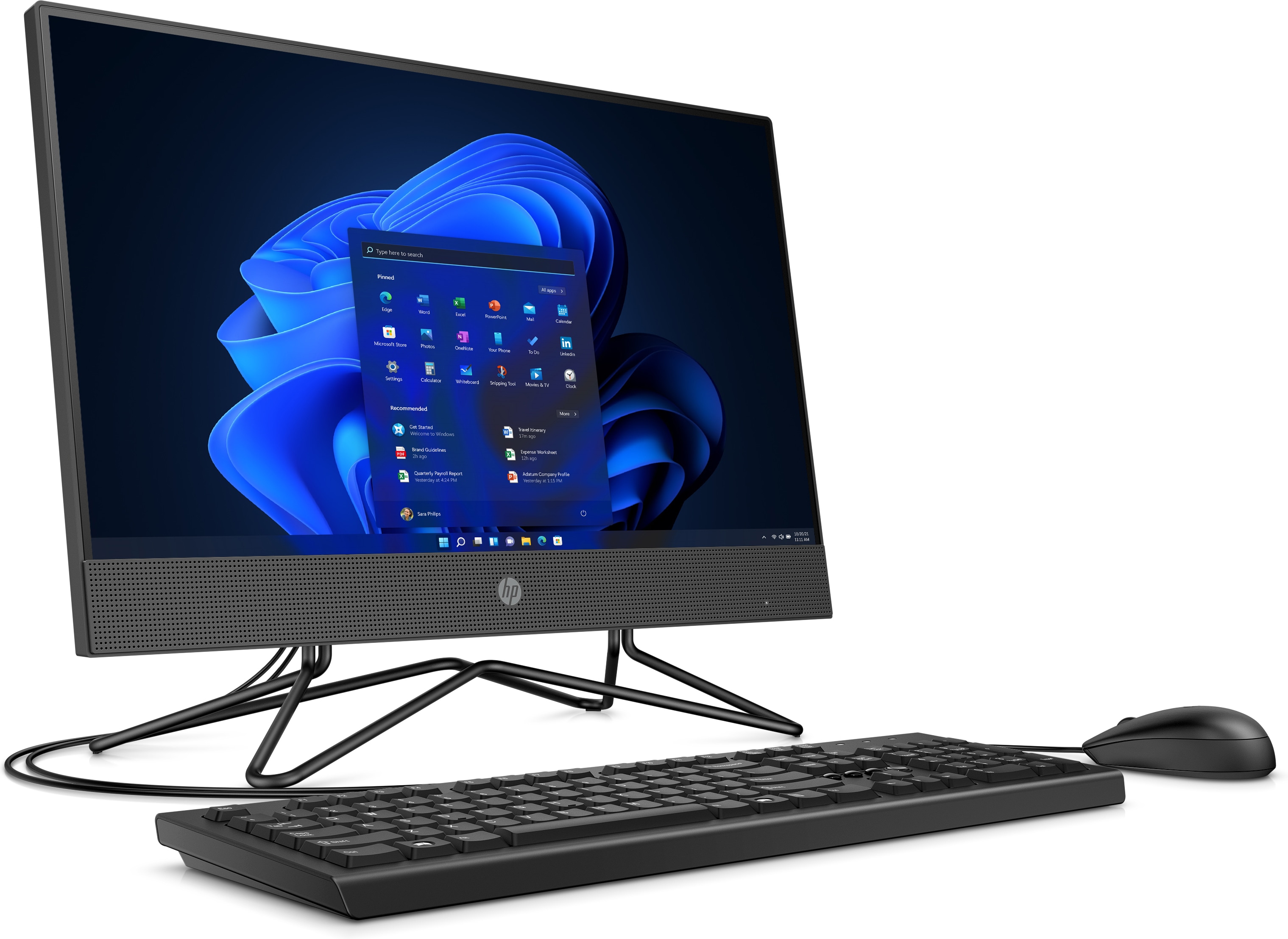 Máy tính để bàn HP AIO 200 Pro G4 74S22PA (Core i3-1215U | 8GB | 256GB | 21.5