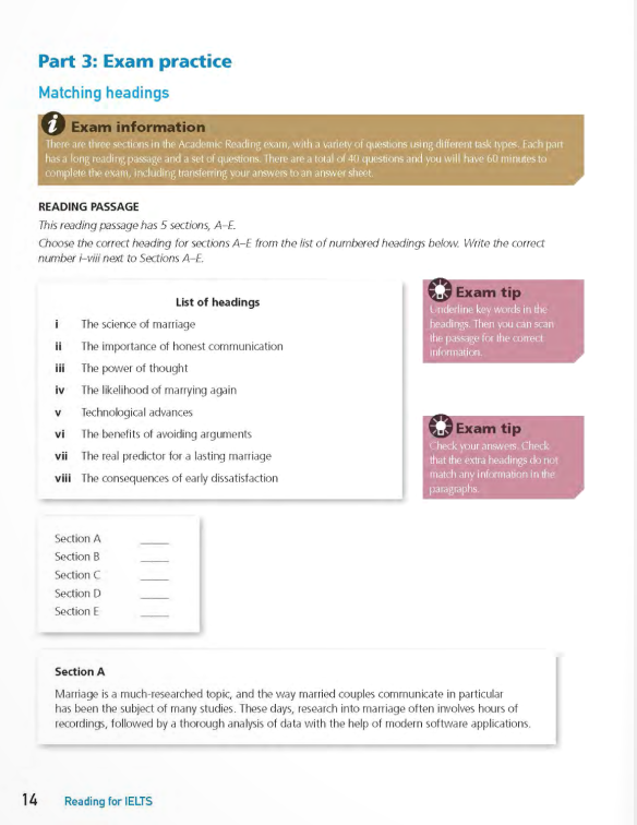 Collins Reading For Ielts (Tái Bản)