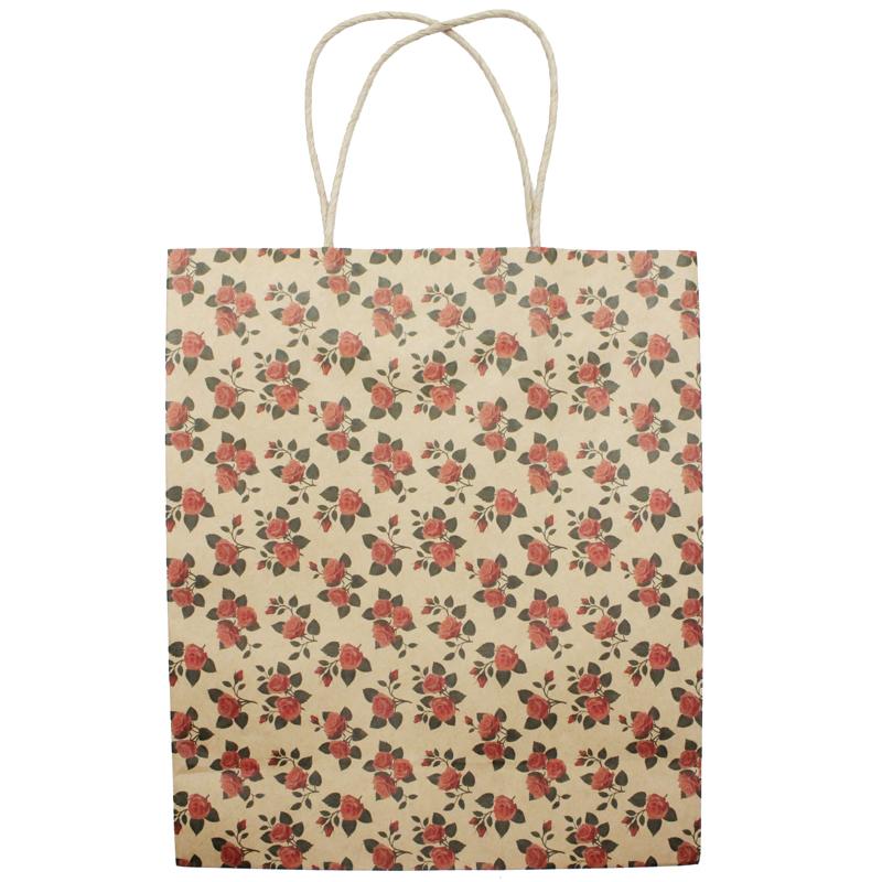 Túi Đựng Quà Kraft Hình Hoa 24 x 28 cm - The Sun 01 - Mẫu 1