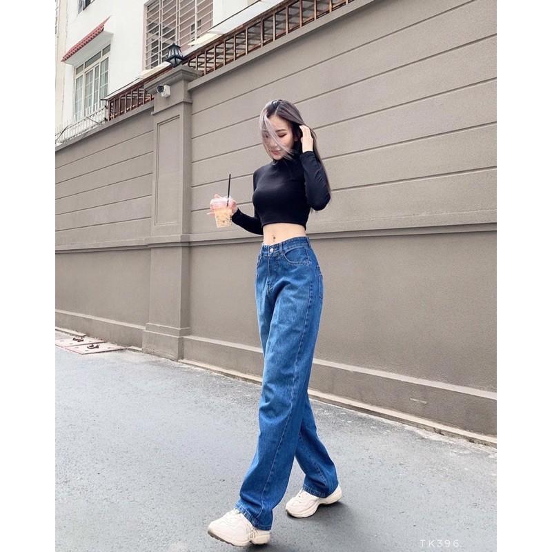 QUẦN JEANS-SUÔNG ĐỨNG