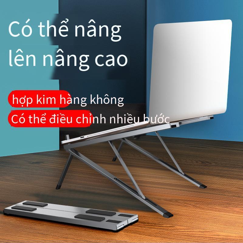Khuyến mại Nâng cấp Máy tính xách tay Khung gấp Hợp kim nhôm Lưu trữ Máy tính để bàn Giá đỡ Máy tính xách tay Di động Giá đỡ