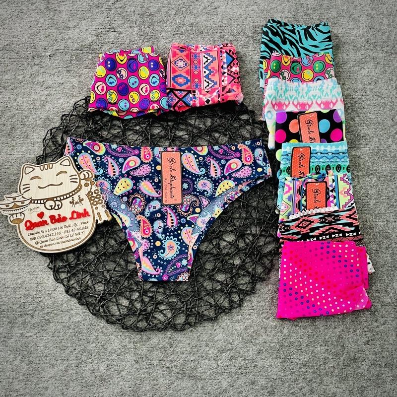 Quần lót su nửa mông tam giác hoạ tiết MLEM. Cheeky underwear