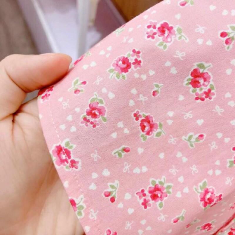 Bộ thô cotton poplin Lullaby cao cấp cho bé gái