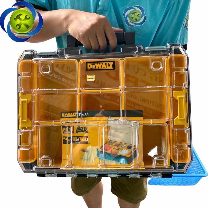 Thùng dụng cụ Dewalt DWST82968-1 kích thước 440mm x 332mm x 119mm
