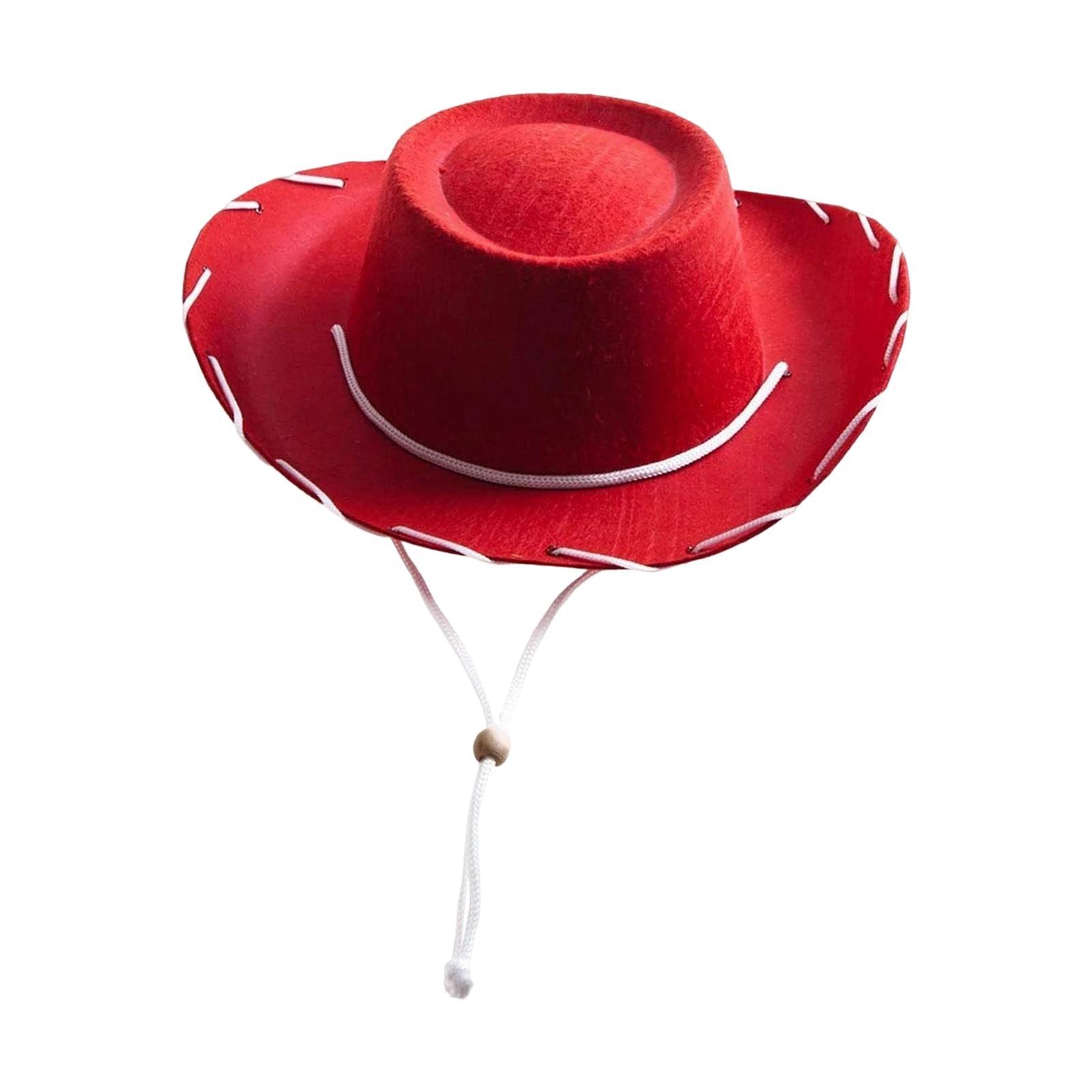 Felt Cowboy Hat for Halloween Costume Accessories, Prop, Kits, Dress up, Role Play, Cosplay, Holiday Decorations