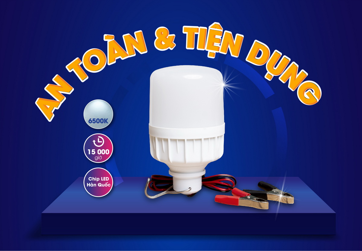 Bóng Đèn LED Bulb Trụ 12W Rạng Đông Model: TR70N1/12W.DCV2