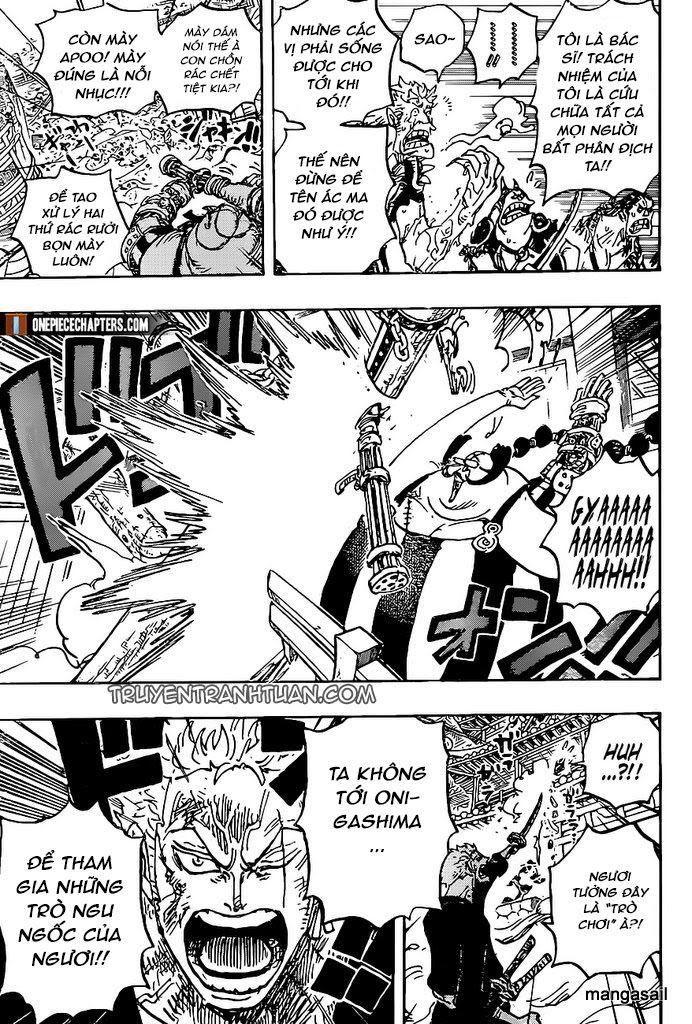 đảo hải tặc - one piece chapter 997 11